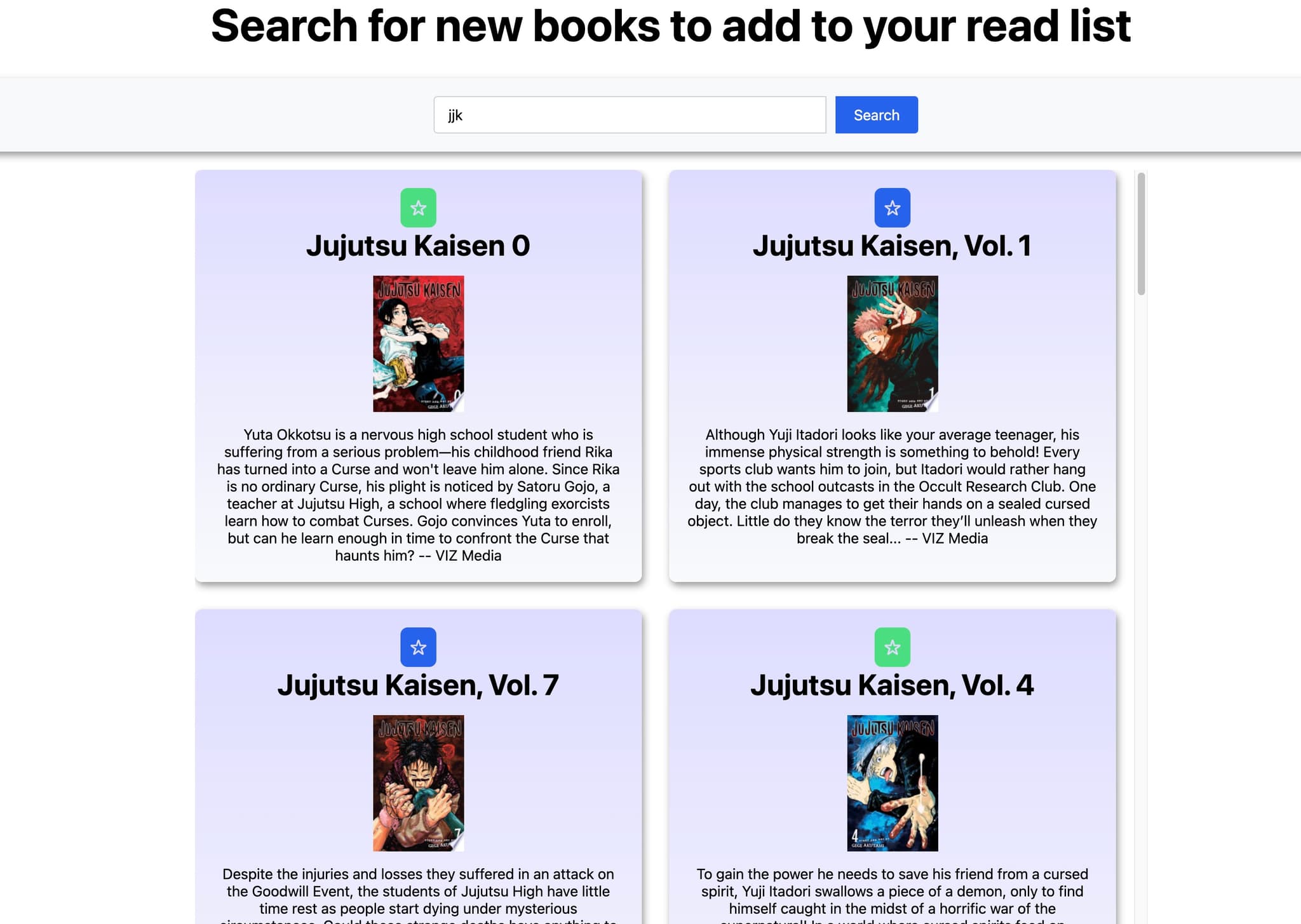 BookHiker search